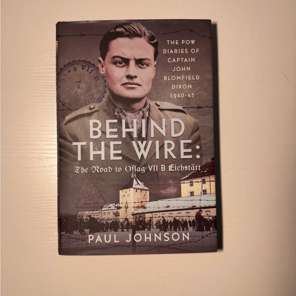Behind the Wire Book by Paul Johnson Very good condition